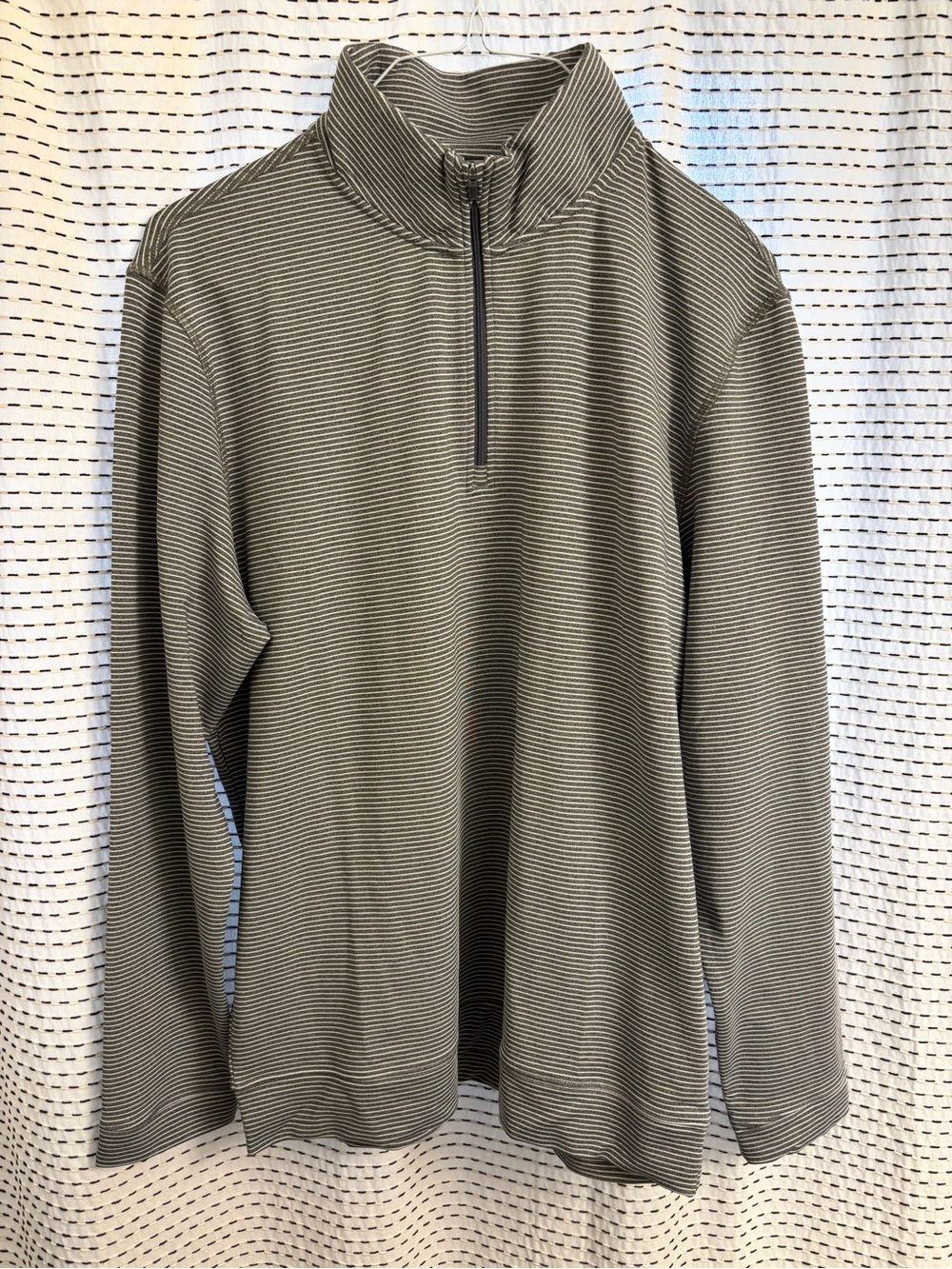 Onward Reserve Flow Stripe Performance 1/4 Zip Pullover - High Rise